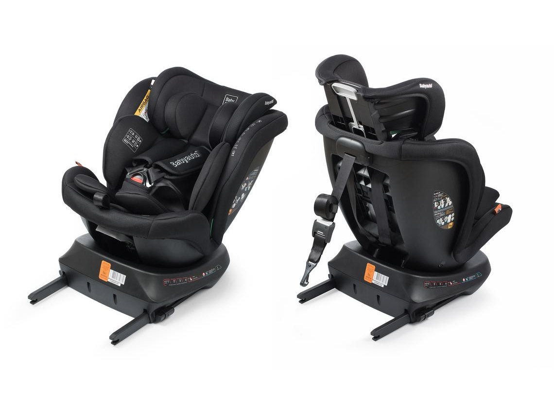 Cadeira Auto BABYAUTO Rodia Plus i-Size 40-150 Cm Black Cross Embossed