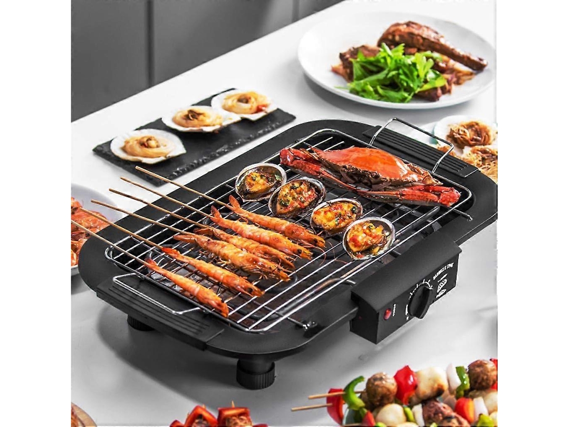 Grelha Elétrica Interna E Externa, Com Revestimento Antiaderente E Fácil De Limpar, Abs, Grelha Elétrica Externa, Grelha Elétrica Externa, A Rosewell