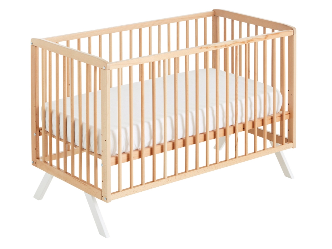 Berço COOL · DREAMS Koala (Branco - Madeira de Faia - 64x124x81 cm)