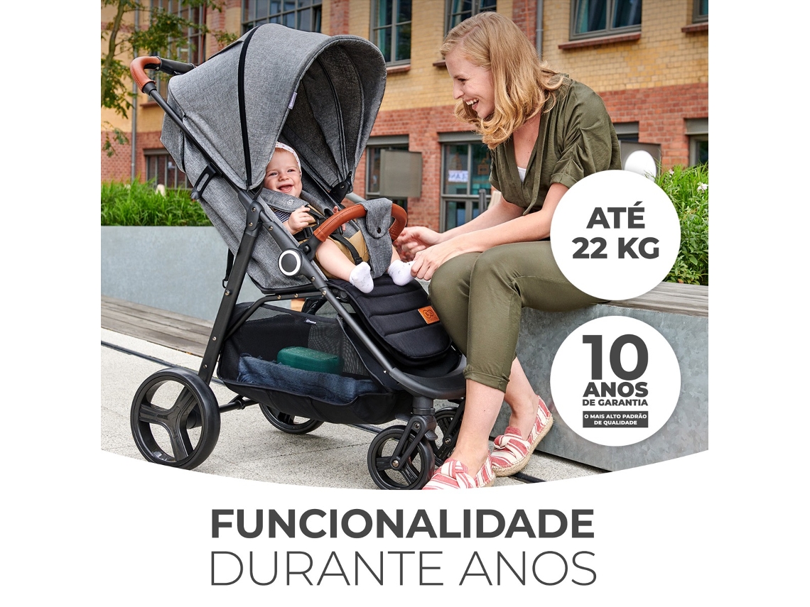 Carrinho de Passeio KINDERKRAFT Grande Plus Black