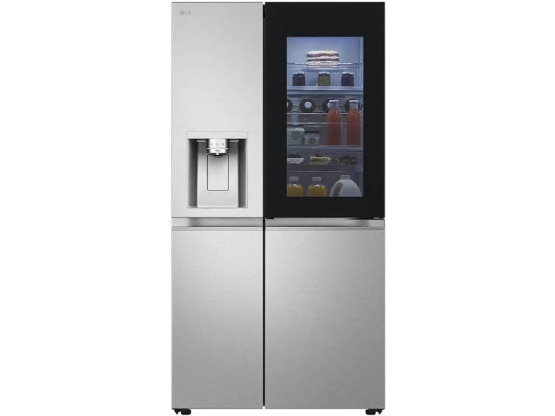 Frigorífico Americano LG GSXE91MBAD (No Frost - 179 cm - 628 L - Cinzento)