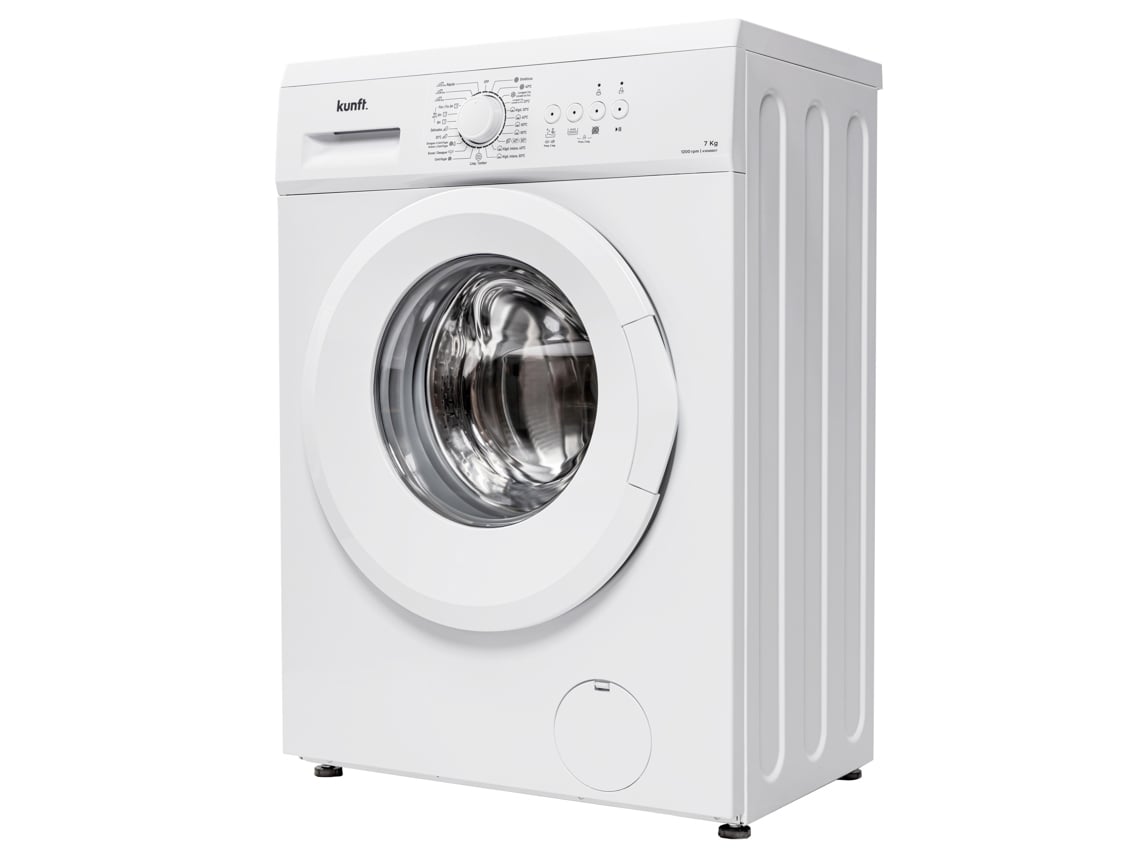 Máquina de Lavar Roupa KUNFT KWM8807 (7kg - 1200 rpm - Branco)