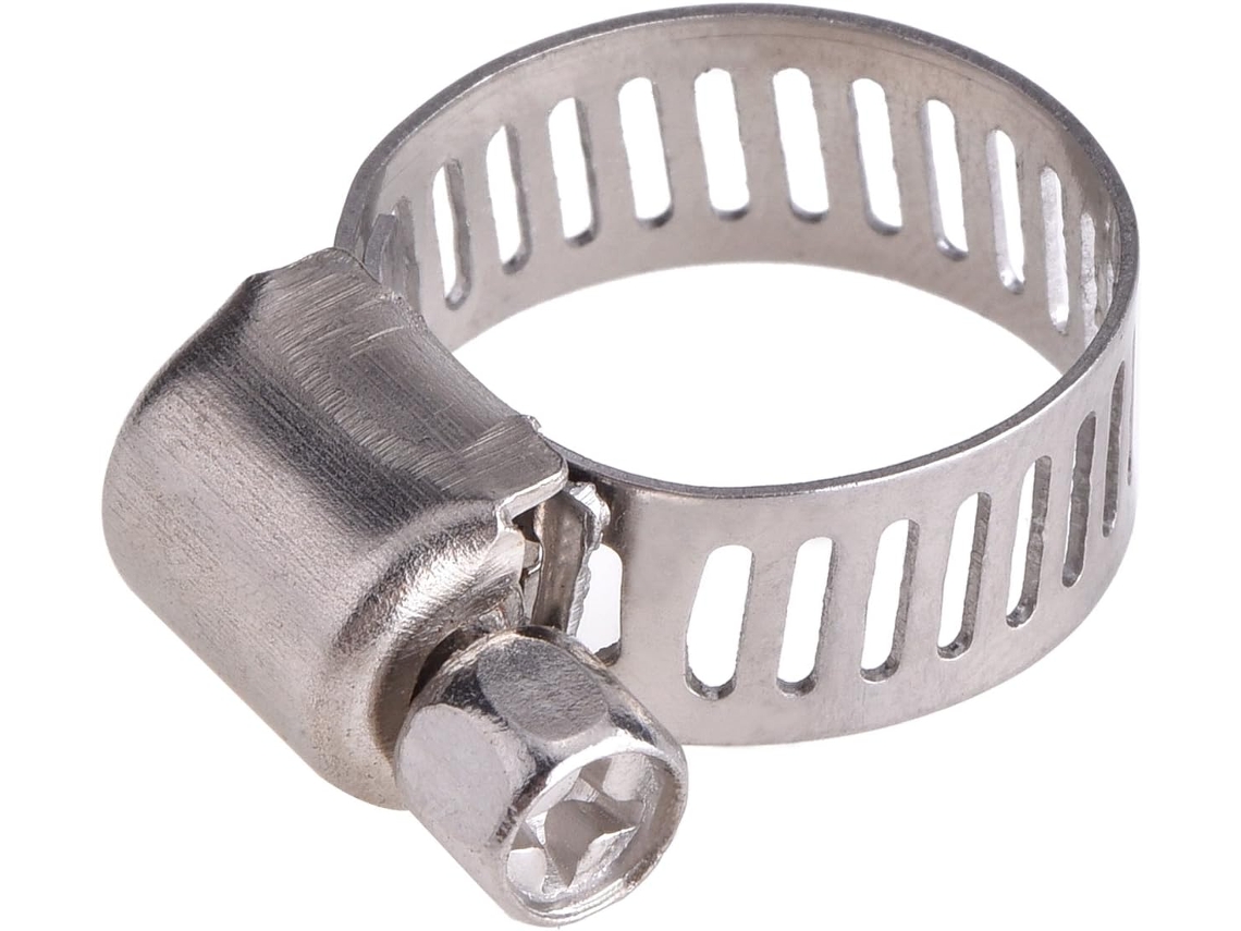 Conjunto de 10 Abraçadeiras de Mangueira de Aço Inoxidável 16Mm-25Mm Ferramentas de Jardinagem