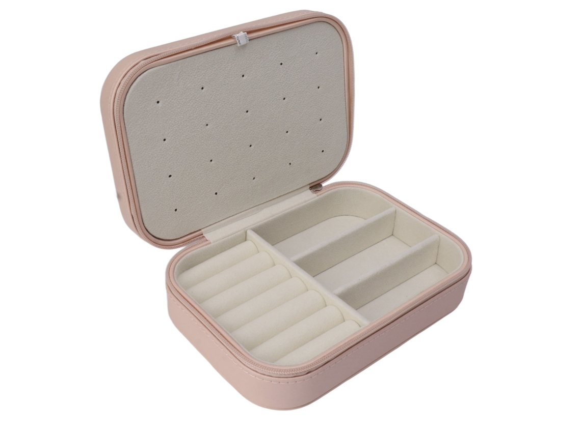 Estojo De Armazenamento De Joias Para Viagem, Pequeno Porta Joias, Brincos Multifuncionais, Anéis, Acessórios Para Cabelo, Caixa Tipo 6