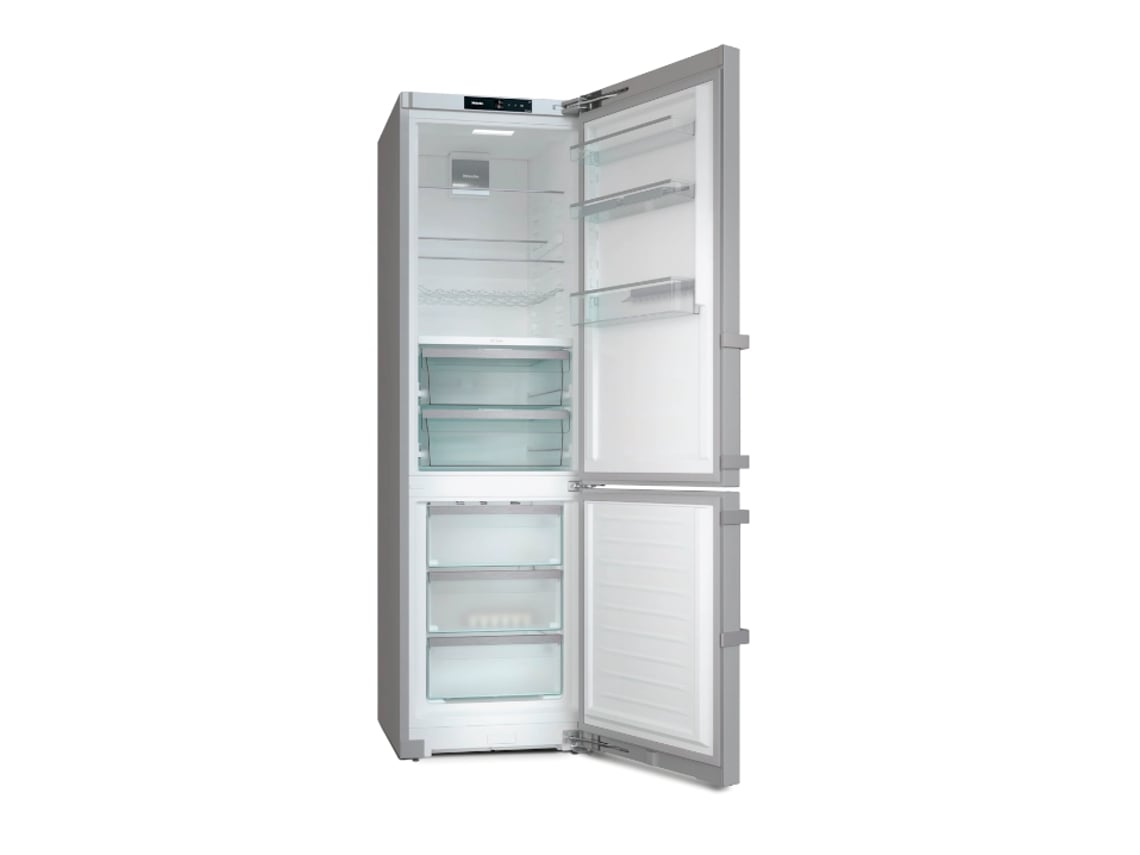 Frigorífico Combinado MIELE KFN4797CD (No Frost - 201.5 cm - 361 L - Inox)