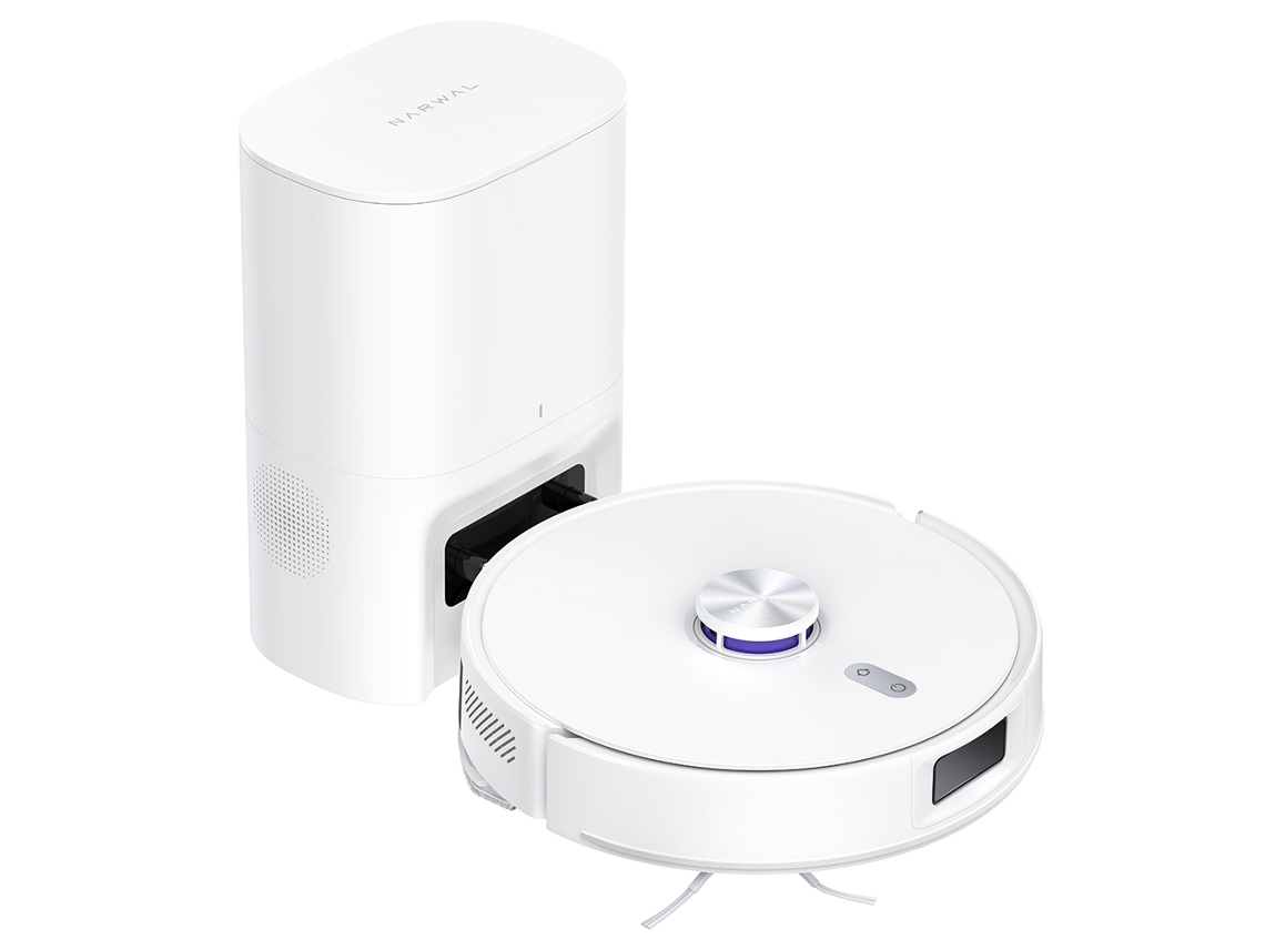 Aspirador Robot Narwal Freo S Com Esfregona E Estação Auto Vazão 8000pa Navegação Inteligente E Controlo Por Voz