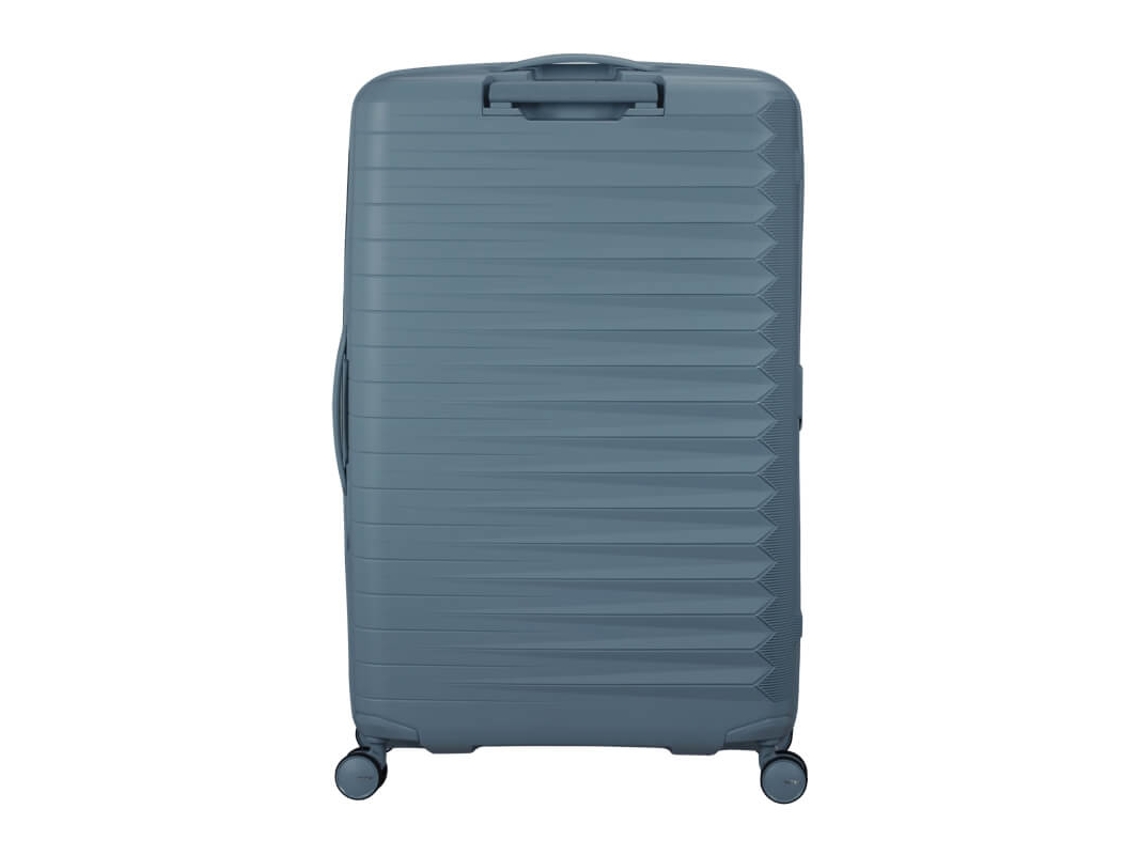Mala Grande 78cm 4r Exp. Fastforward Azul Aço American Tourister