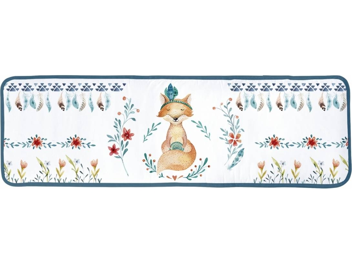 Mini Berço e Têxtil TANUKI Fox Multicolorido (15x85x55 cm)