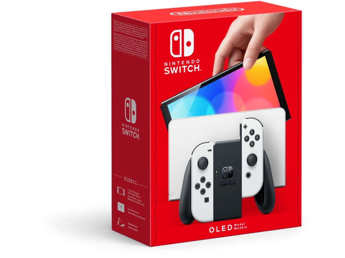 Switch Oled NINTENDO 64 Go Branco (Recondicionado Como Novo)