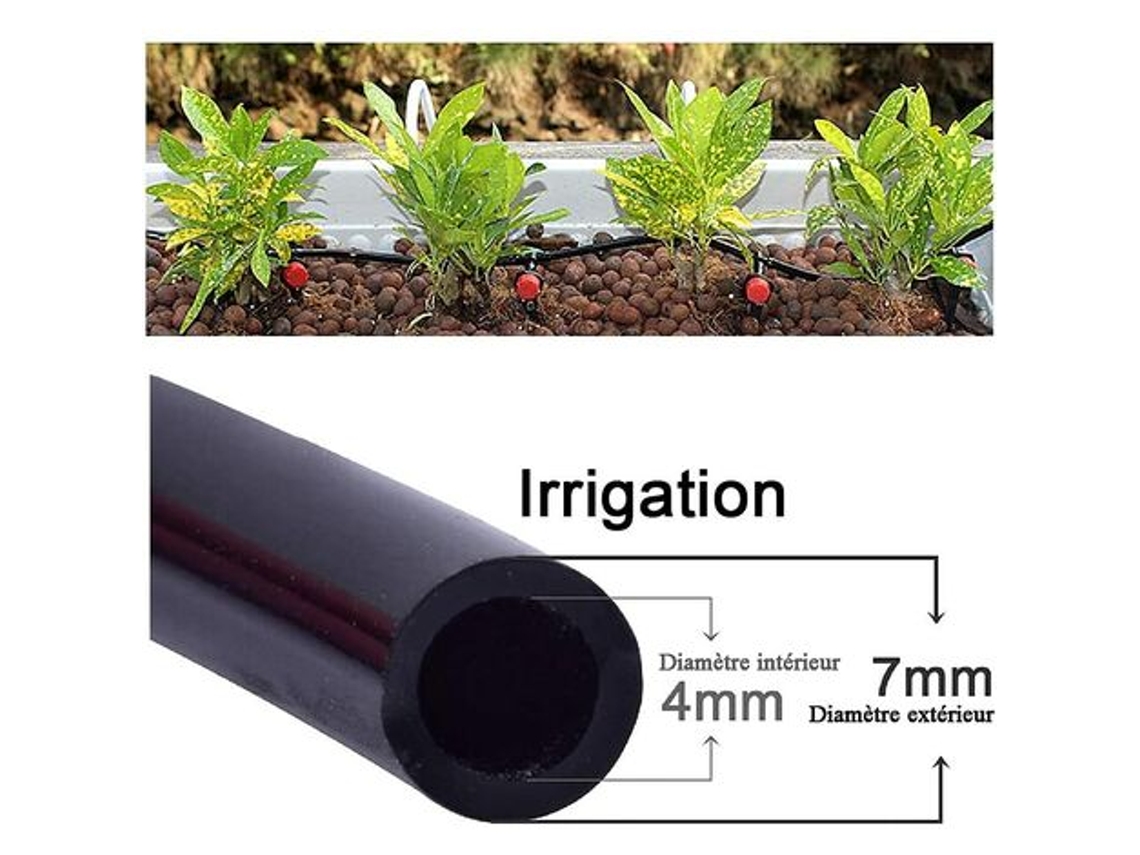 Sistema de Irrigação Rápido Tubo de 30 Metros Ferramentas de Jardinagem