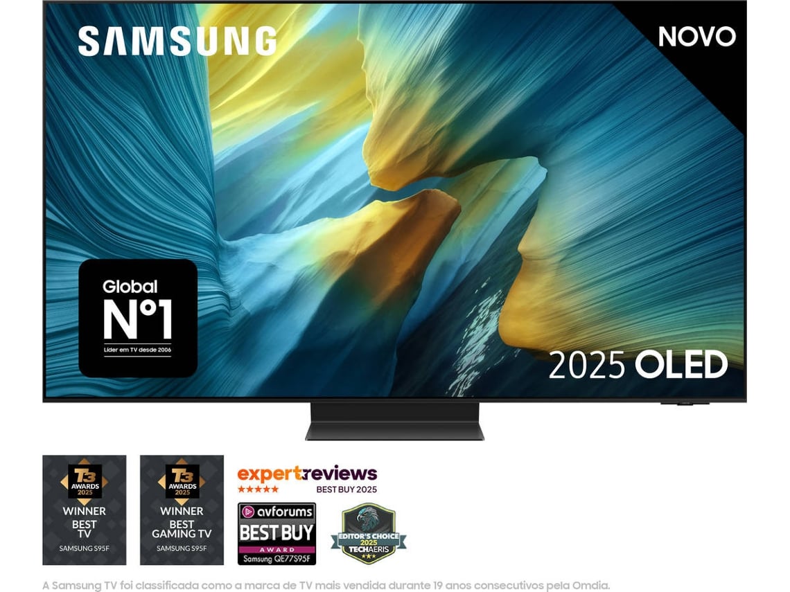 TV SAMSUNG TQ65S95FATXXC (OLED - 65'' - 165 cm - 4K - Ultra HD - Smart TV AI)