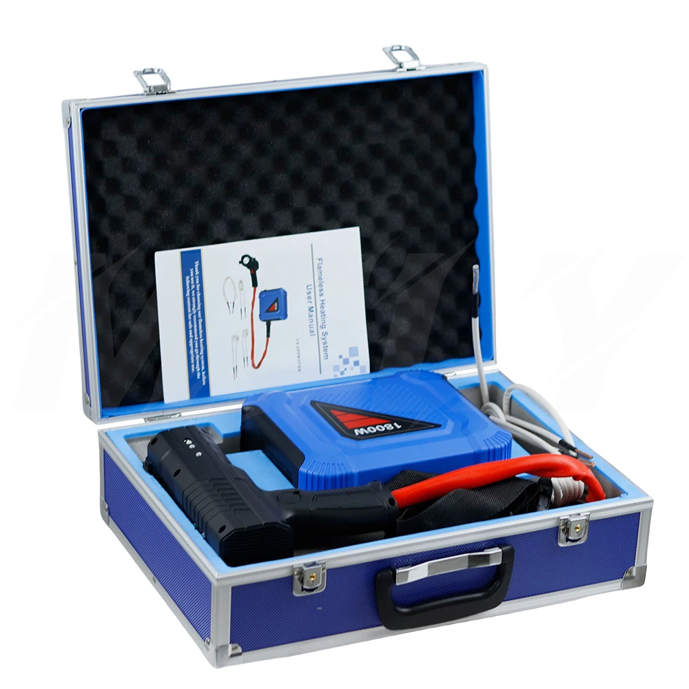 Aquecedor De Induã§ã£o, Aquecimento Sem Chama, Aquecimento Rã¡pido De Metais, Caixa De Alumãnio 1800w, Plugue Da Ue Oem