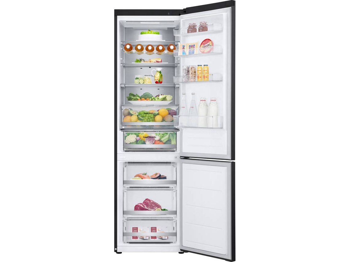 Frigorífico Combinado LG GBV7270DEV D (No Frost - 387 L - 203 cm - Preto)