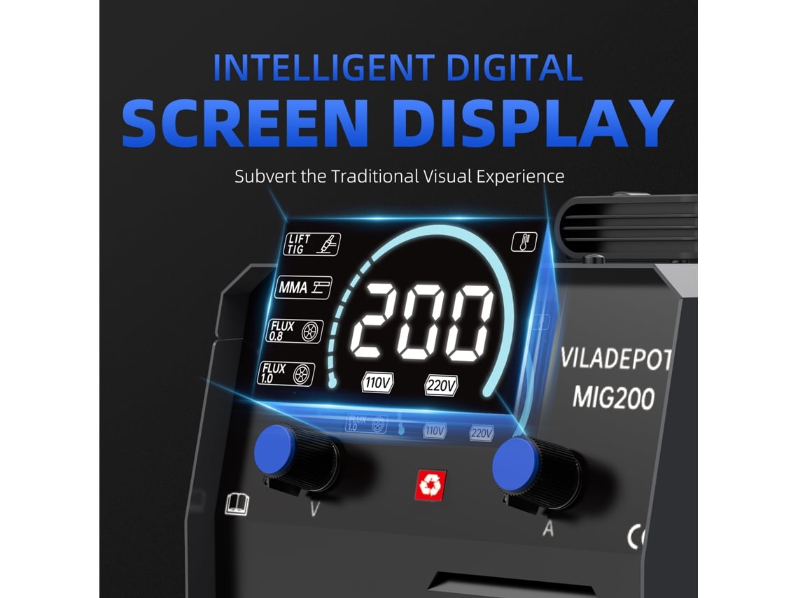 Soldador Mig, Funcionalidade Multiprocesso, Alimentação Automática De Fios Oem