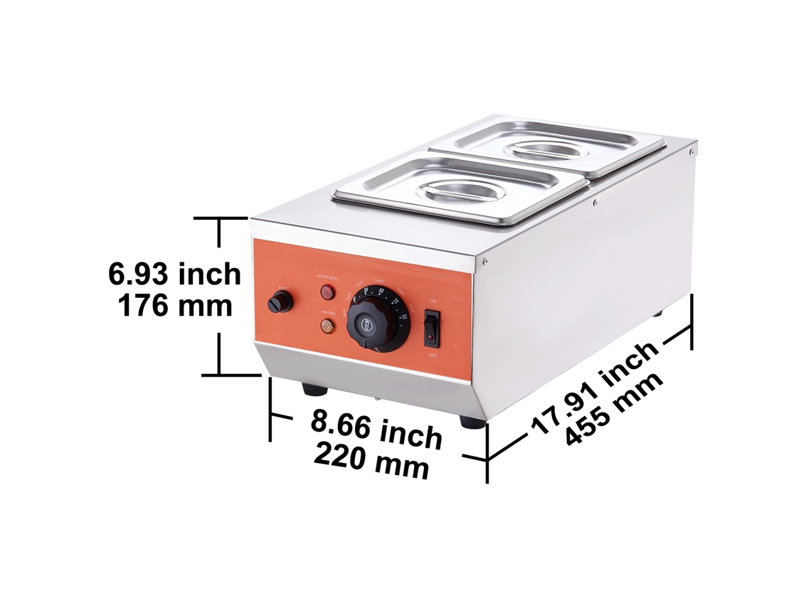 Máquina De Temperagem De Chocolate Succebuy, Tanque Duplo De 9 Libras