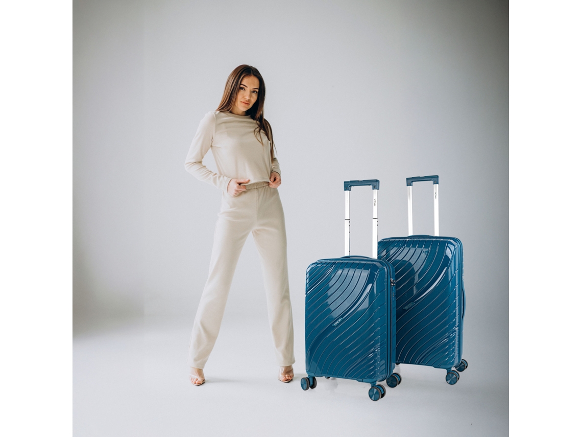 Pp ITACA Danube Óleo Hard Suitcase Set (42x66x26 Cm 62l)
