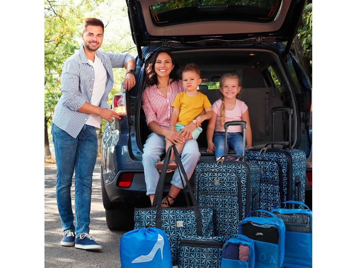 Conjunto de Malas Semi-Rígidas Eva ITACA Solite Fuzileiro Naval 39 5X67X23 Cm 54 5L