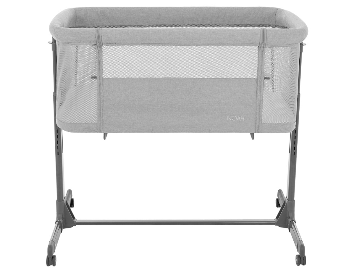 Berço Co-Sleeping KIKKA BOO Noah Gris Claro