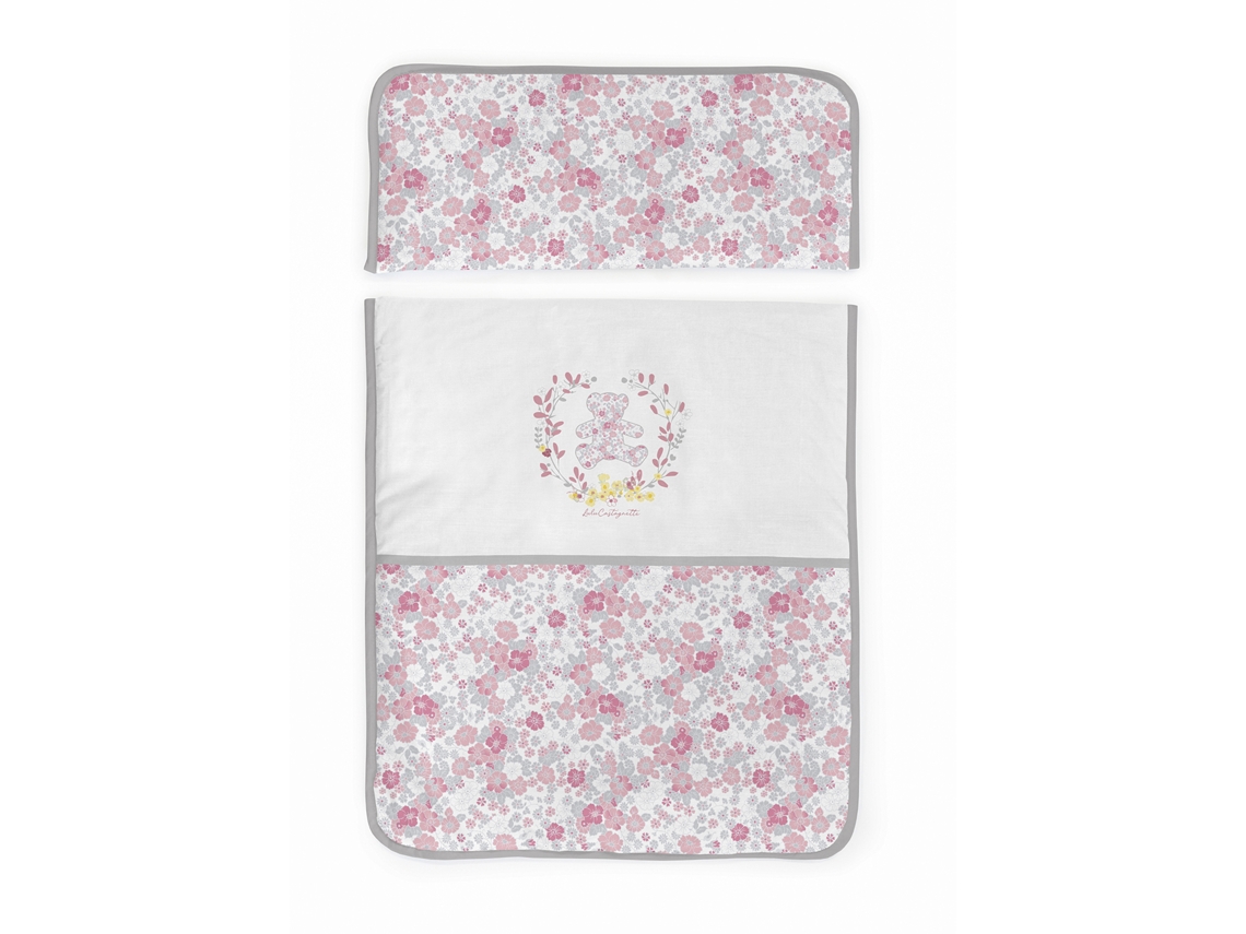 Berço Quadrado Mini Têxtil Vo Poetik Cinza Tanuki (l)