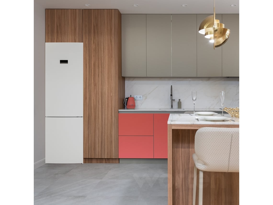 Frigorífico Combinado BOSCH KGN49XWEA (No Frost - 203 cm - 438 L - Branco)