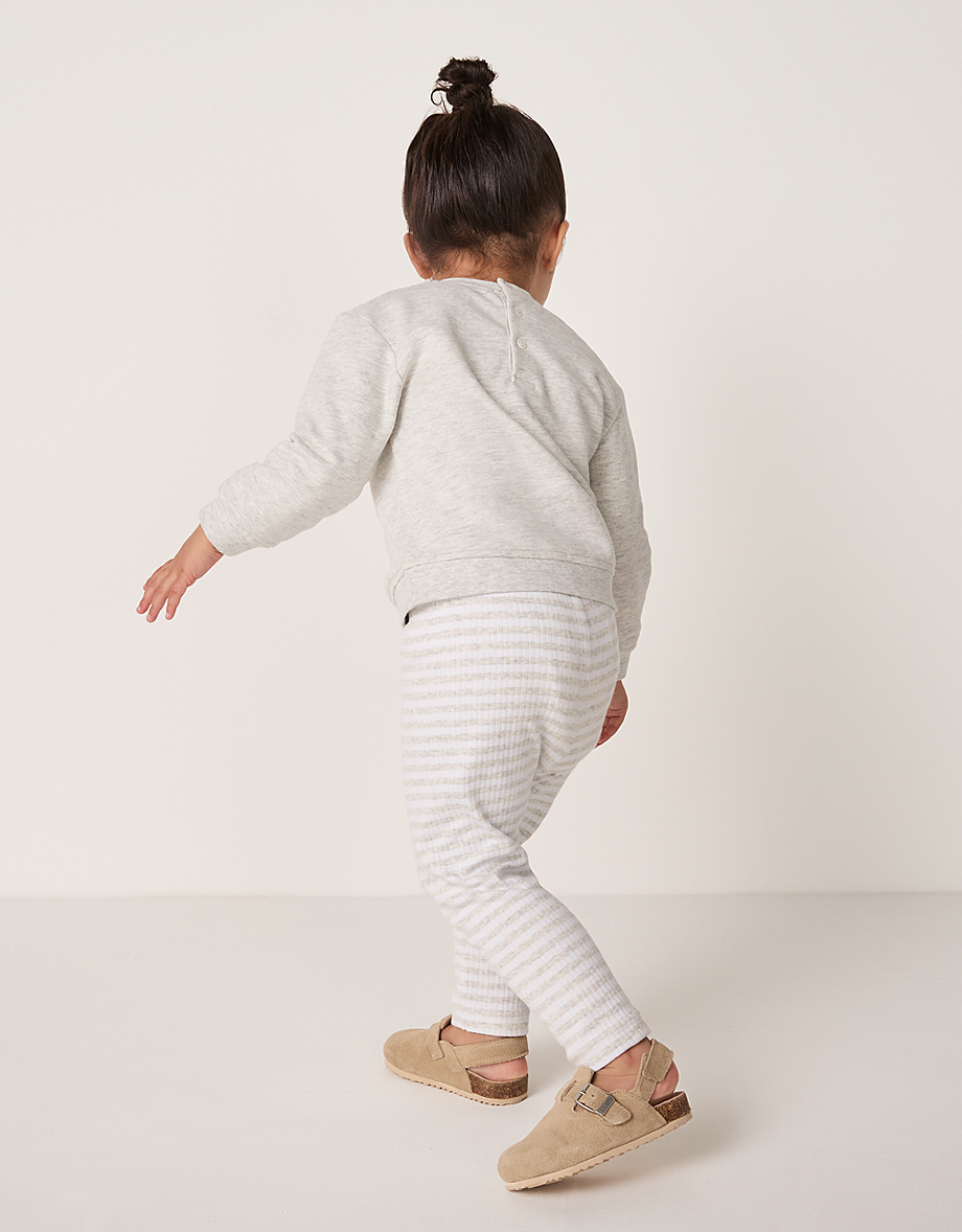 Organic Cotton Bunny Sweatshirt & Leggings Set (0–4yrs)