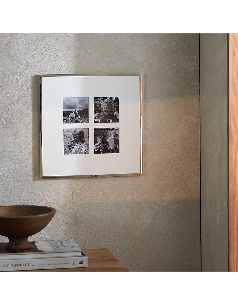 Fine Silver Multi Aperture Photo Frame