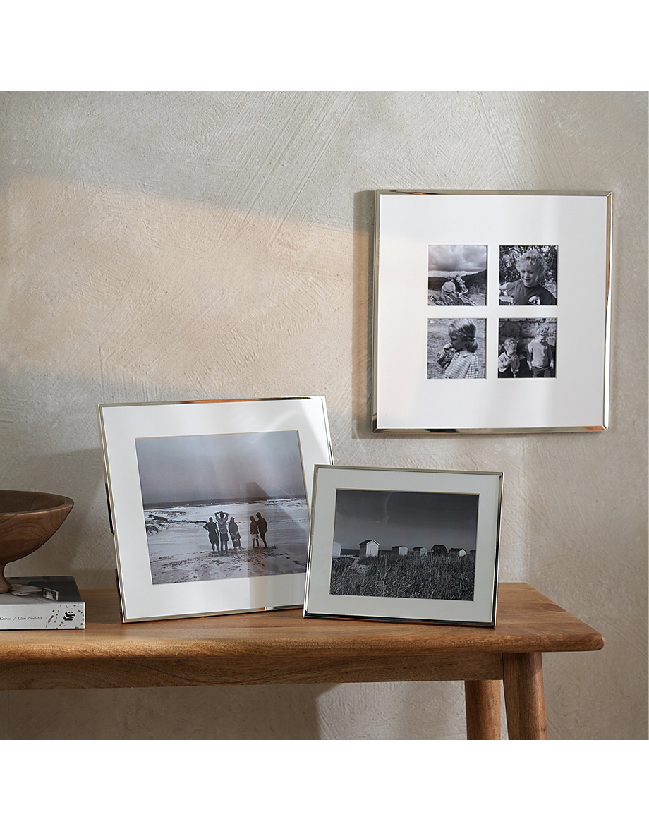 Fine Silver Multi Aperture Photo Frame