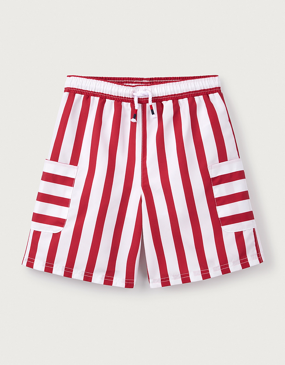 Recycled Striped Swim Shorts (0–18mths)