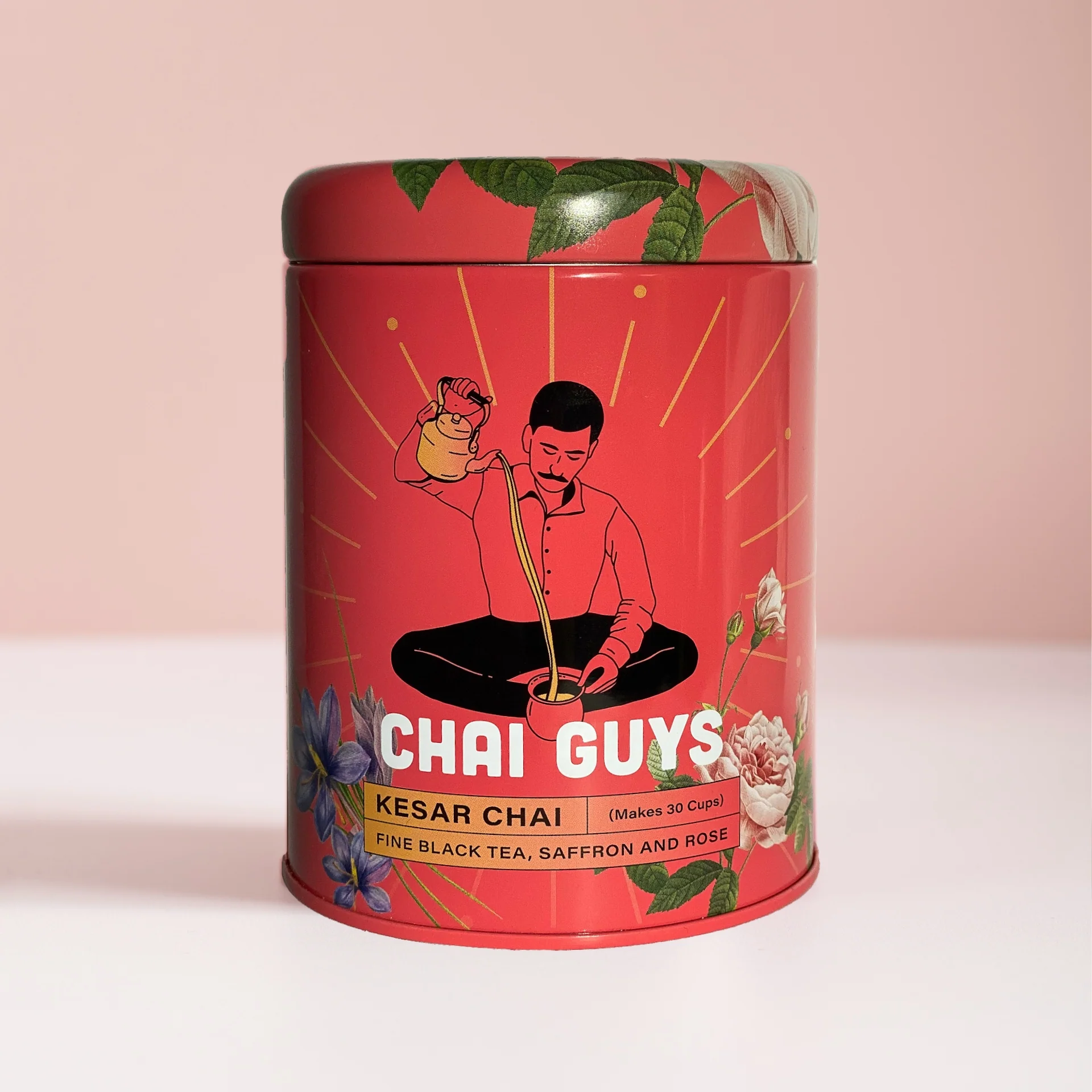 Kesar Chai Tin Wholesale 10 Tins