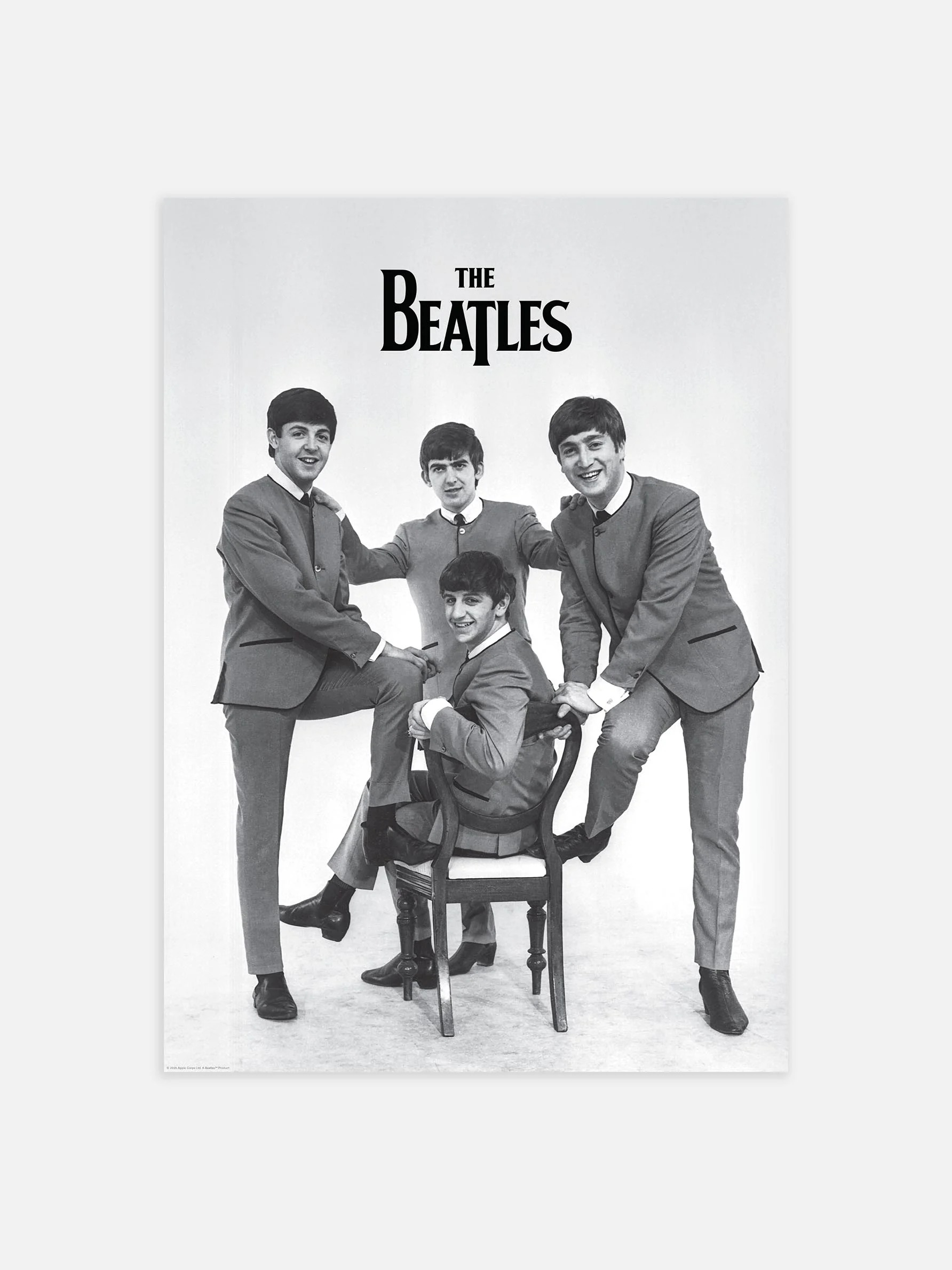 The Beatles Paris Poster