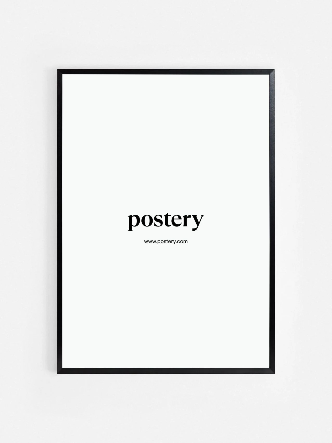 Picture Frame Wood Black