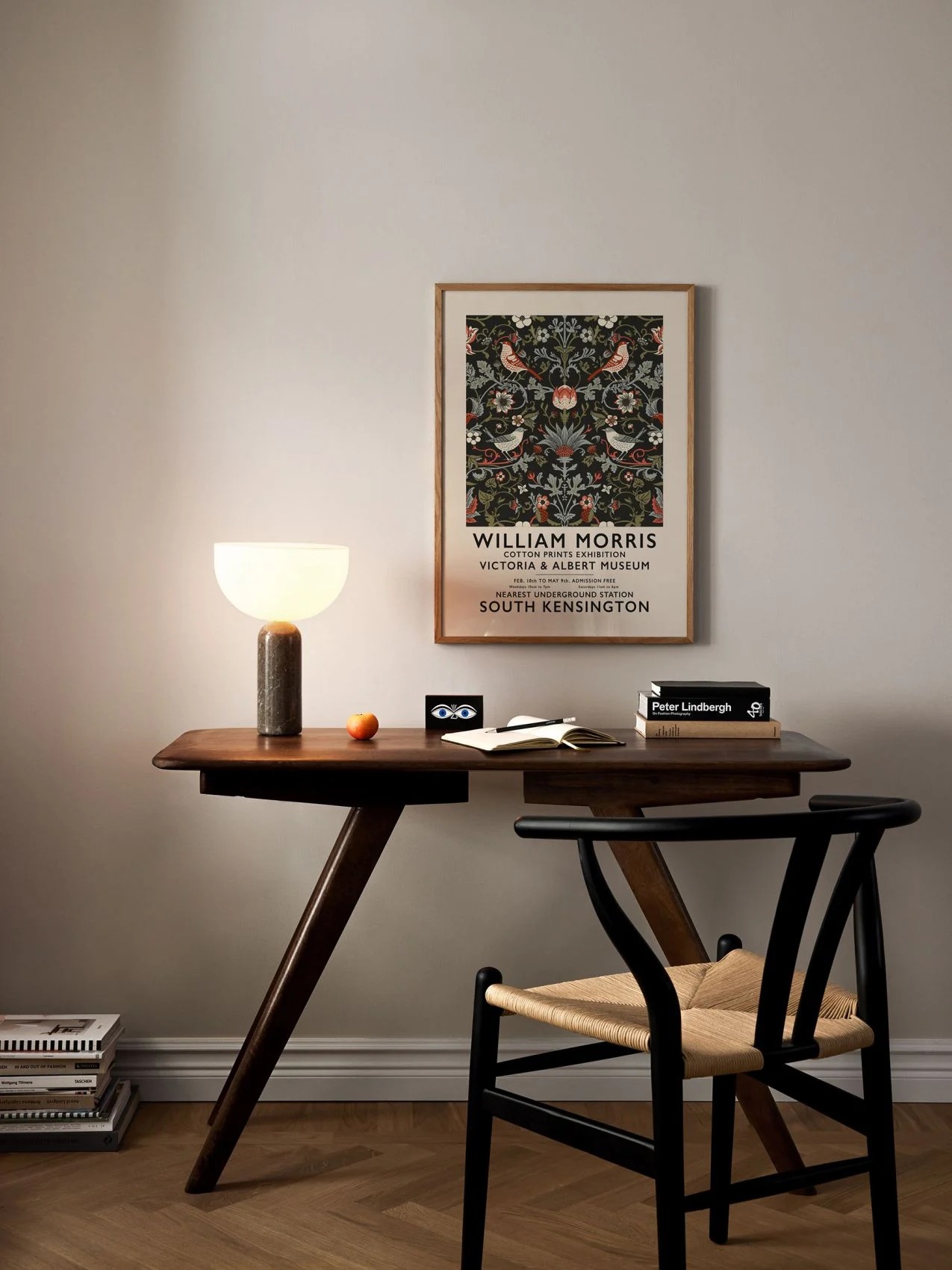 William Morris Inspired Birds Poster