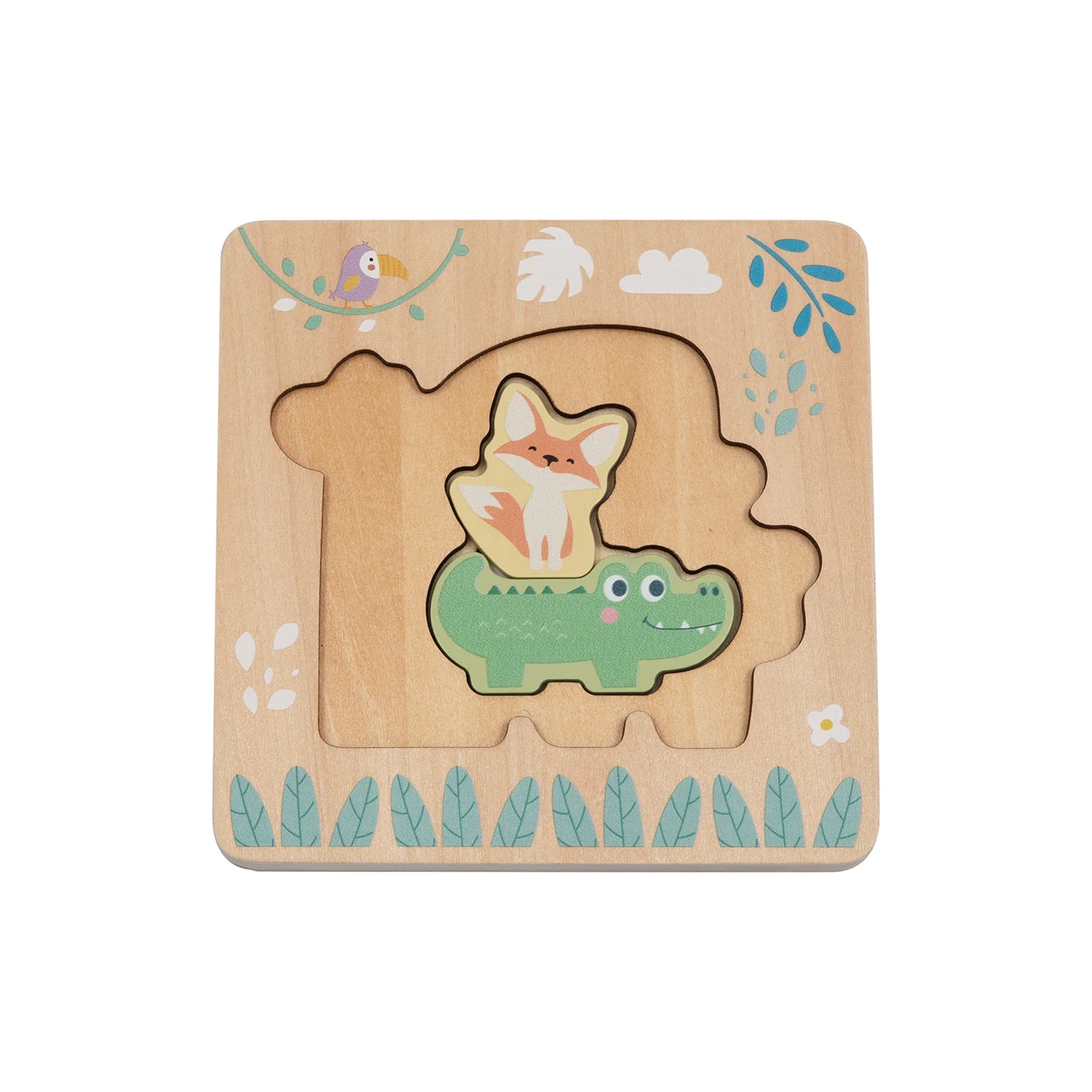 Puzzle multi-livello “Animali” BusyKids