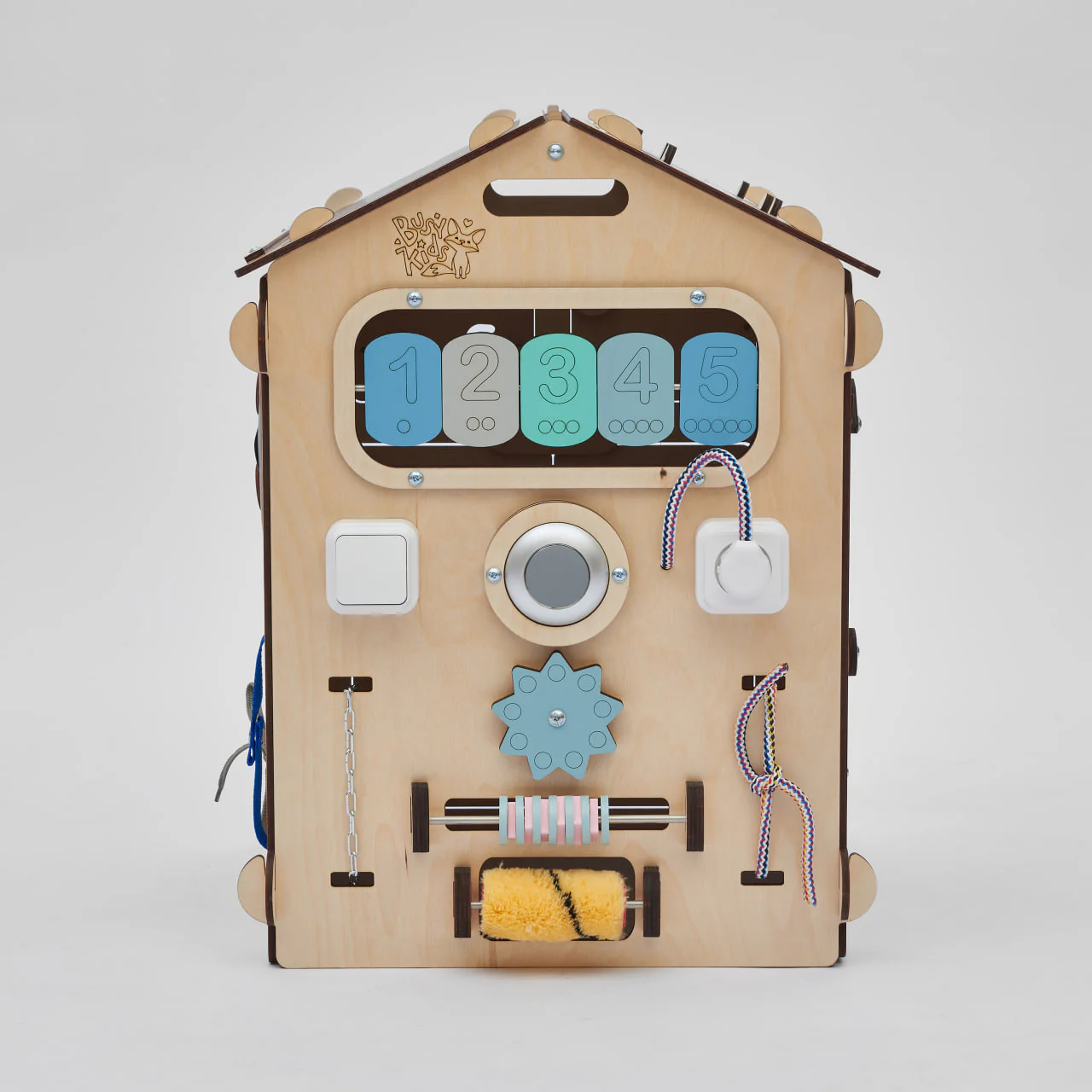 Casetta Montessori in Legno Natura Menta – Edizione Limitata