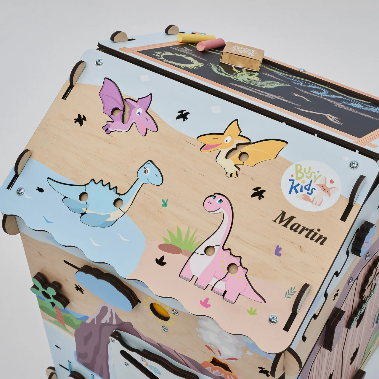 Casetta Montessori in Legno DINO con illuminazione