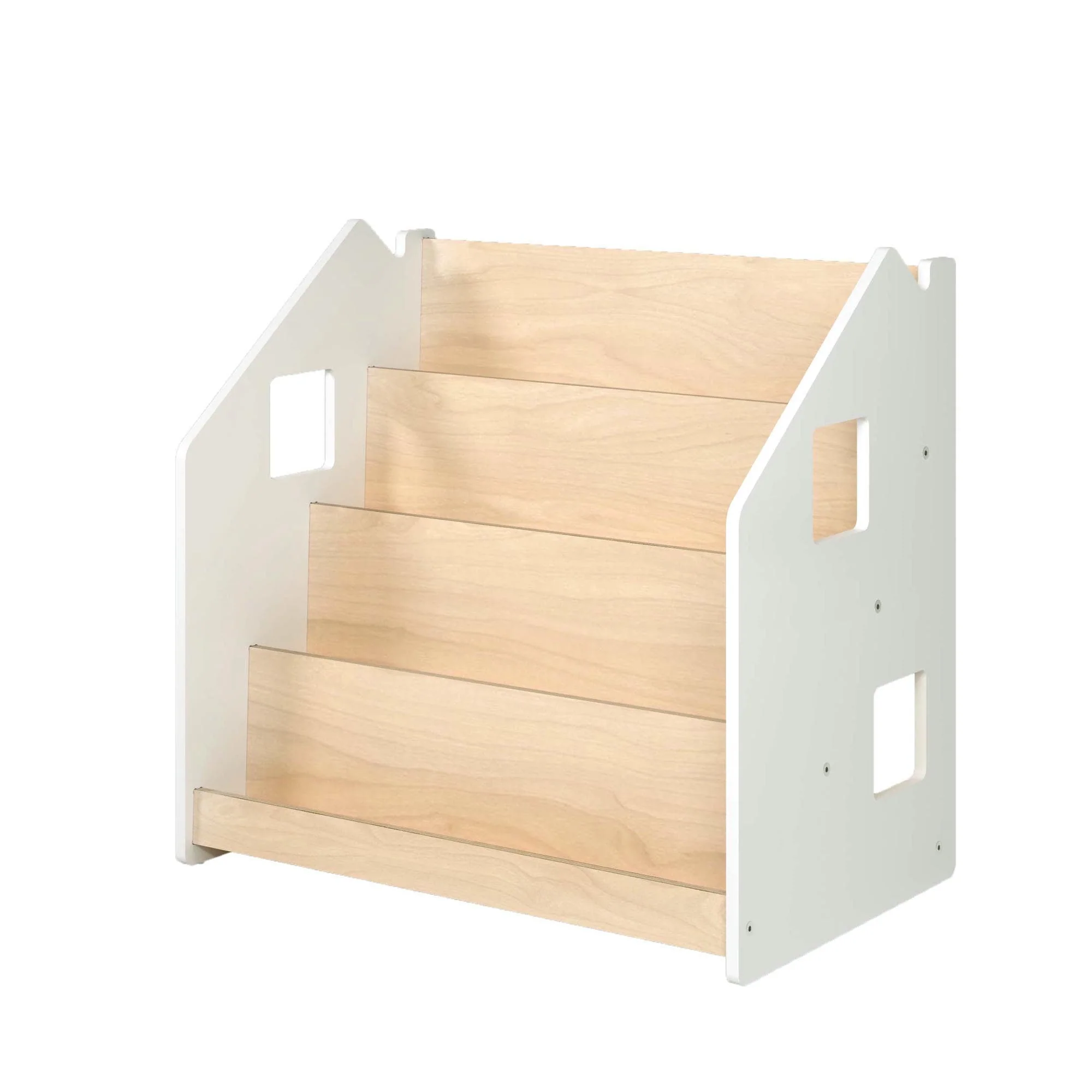 Libreria montessoriana BusyKids - Bianco e Grigio