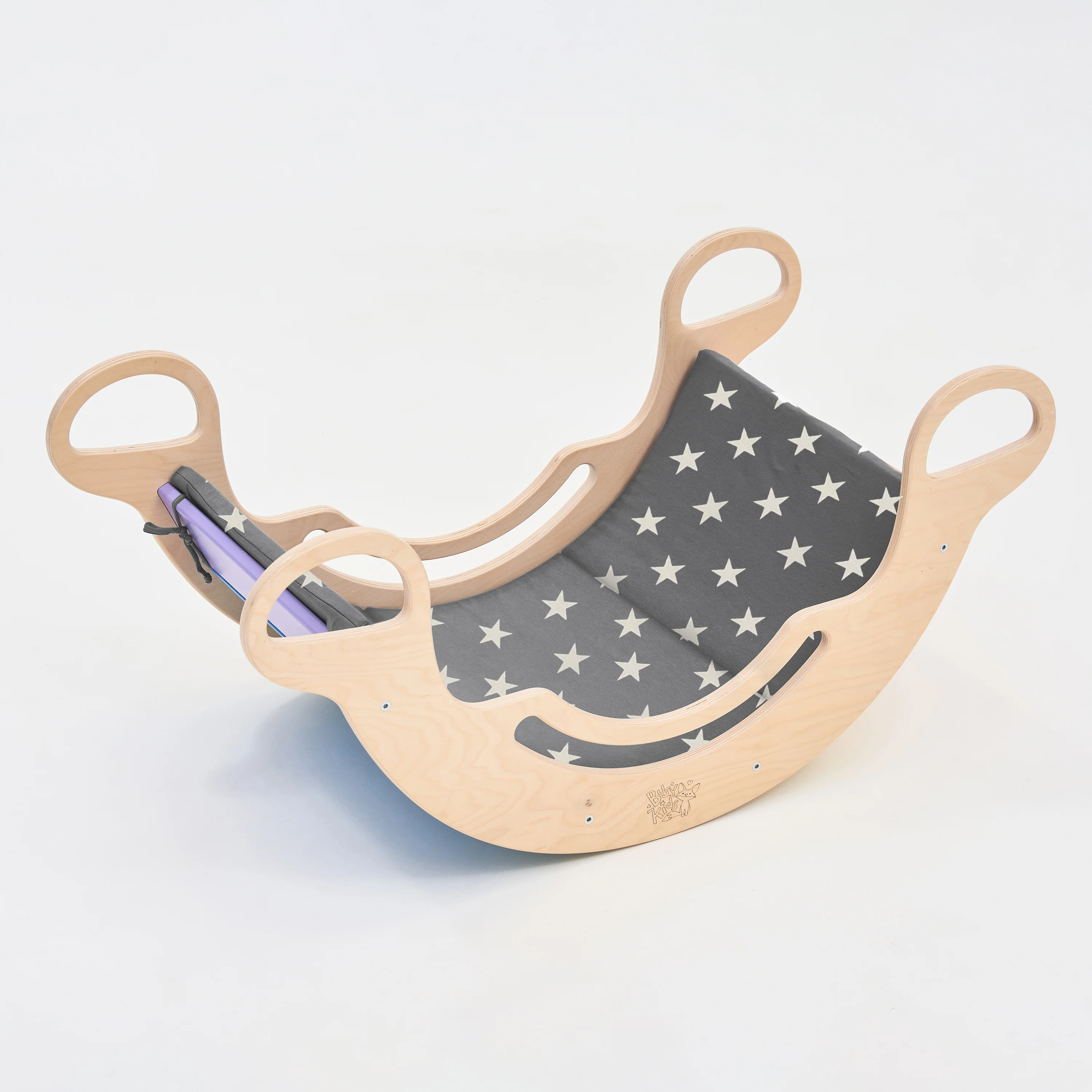 Set di altalena e tavola bifacciale BusyKids