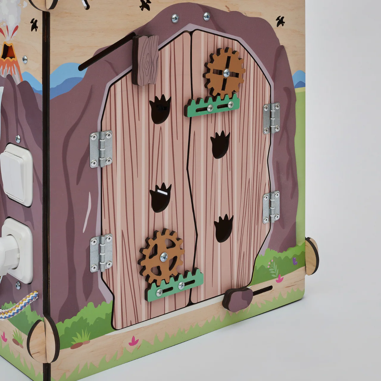 Casetta Montessori in Legno DINO con illuminazione