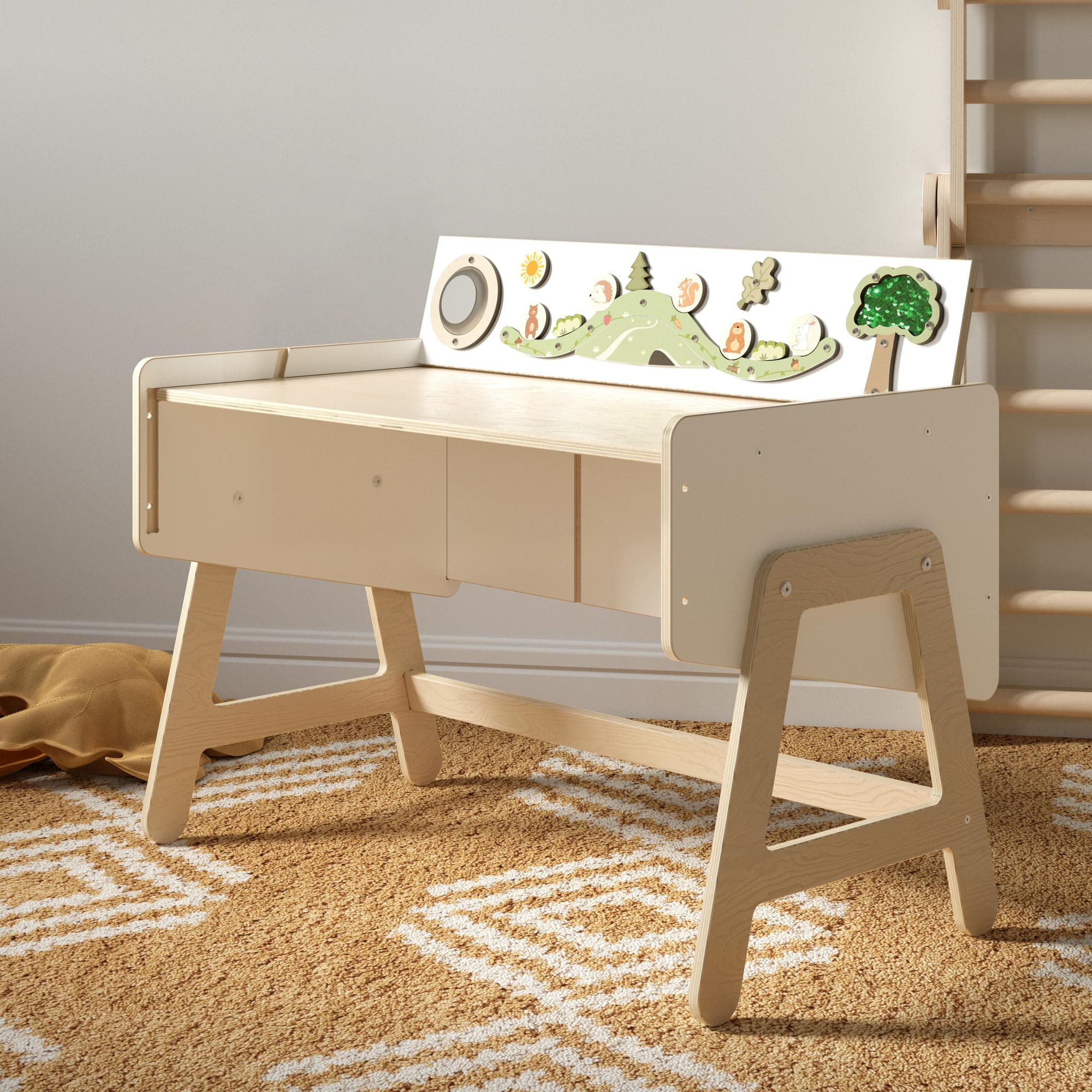 Scaffale per giocattoli / Tavolino LILU