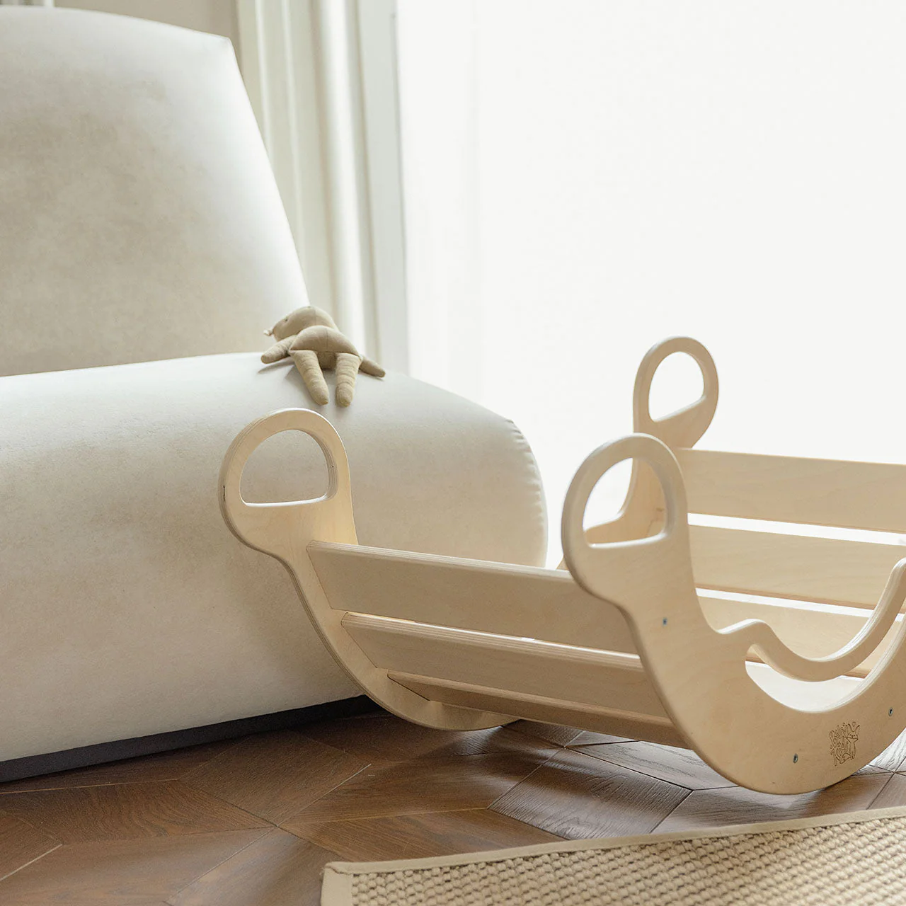 Set di altalena e tavola bifacciale BusyKids