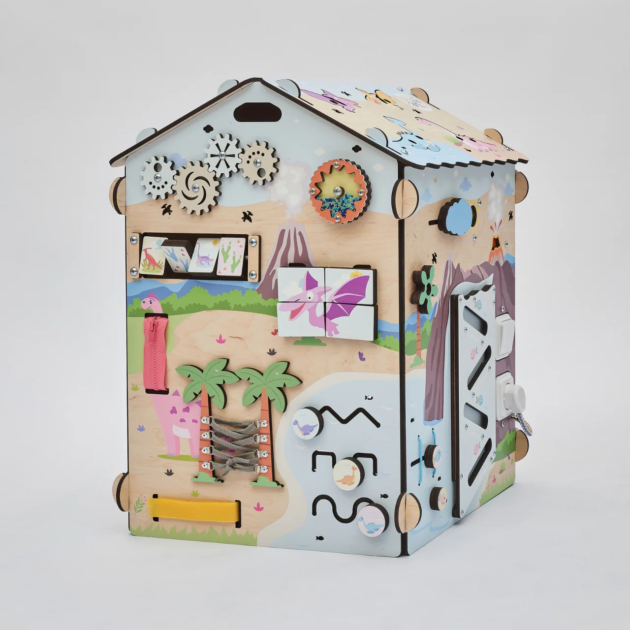 Casetta Montessori in Legno DINO con illuminazione