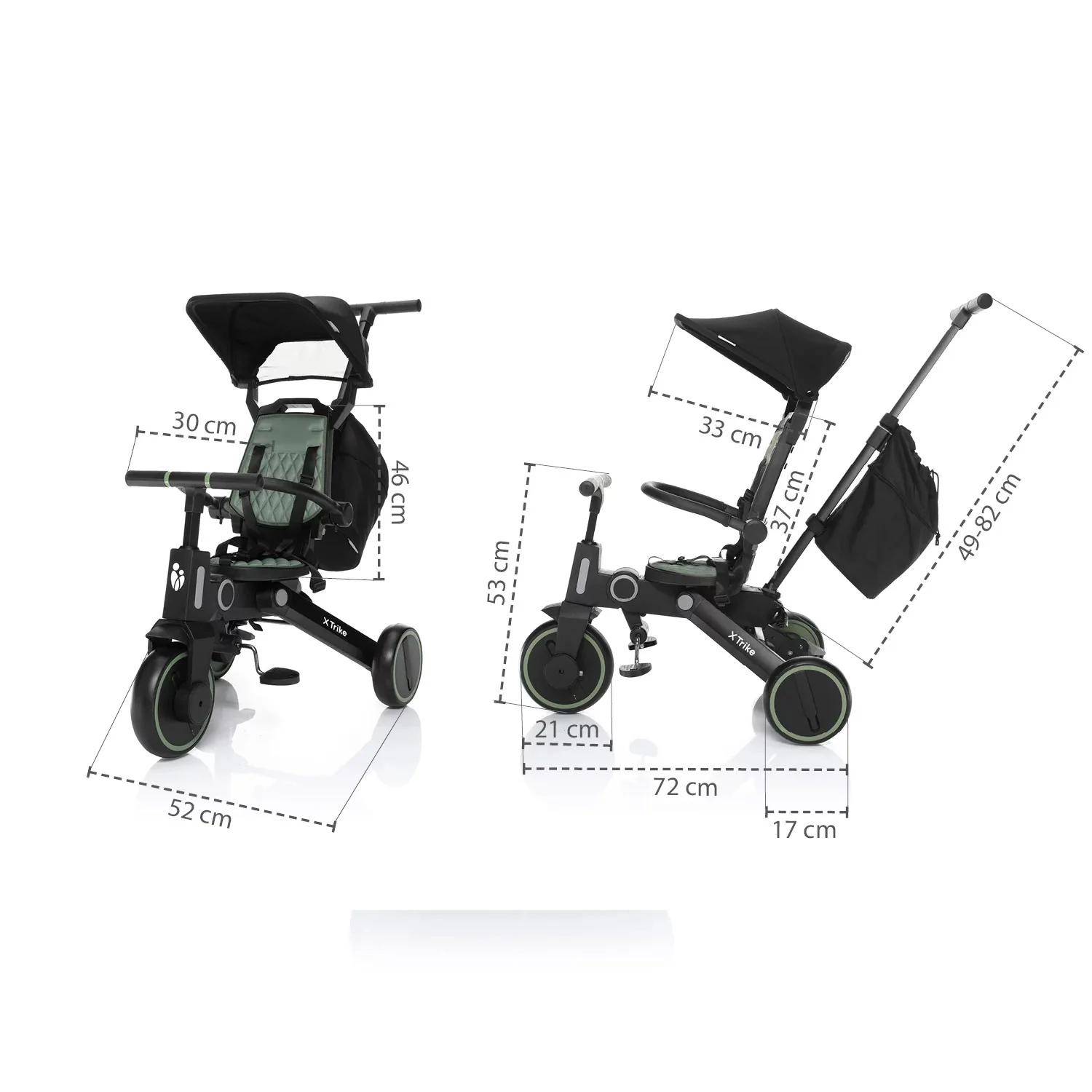 Zopa X Trike – Triciclo evolutivo 7-in-1 dai 10 mesi