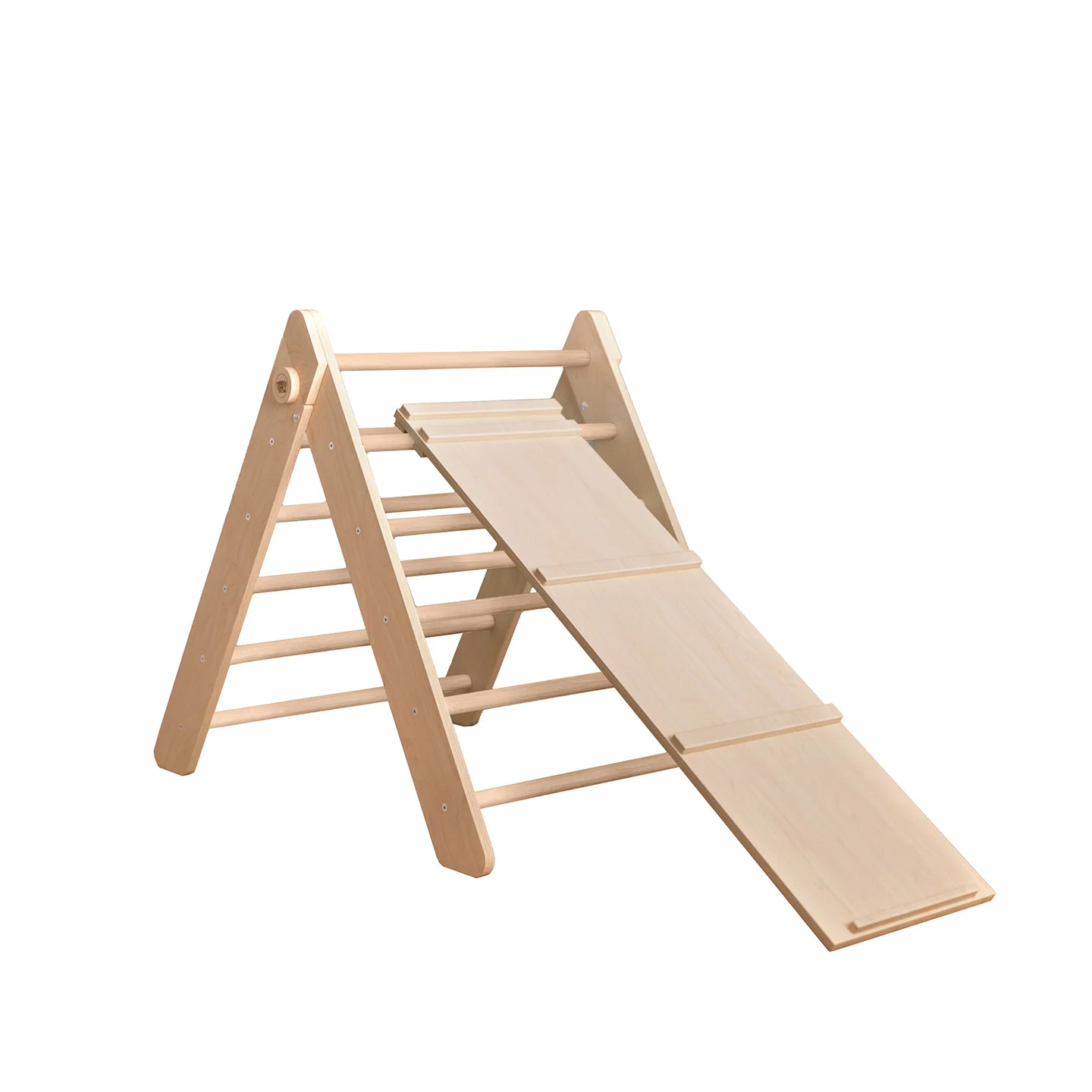 Set di triangolo di Pikler e tavola bifacciale