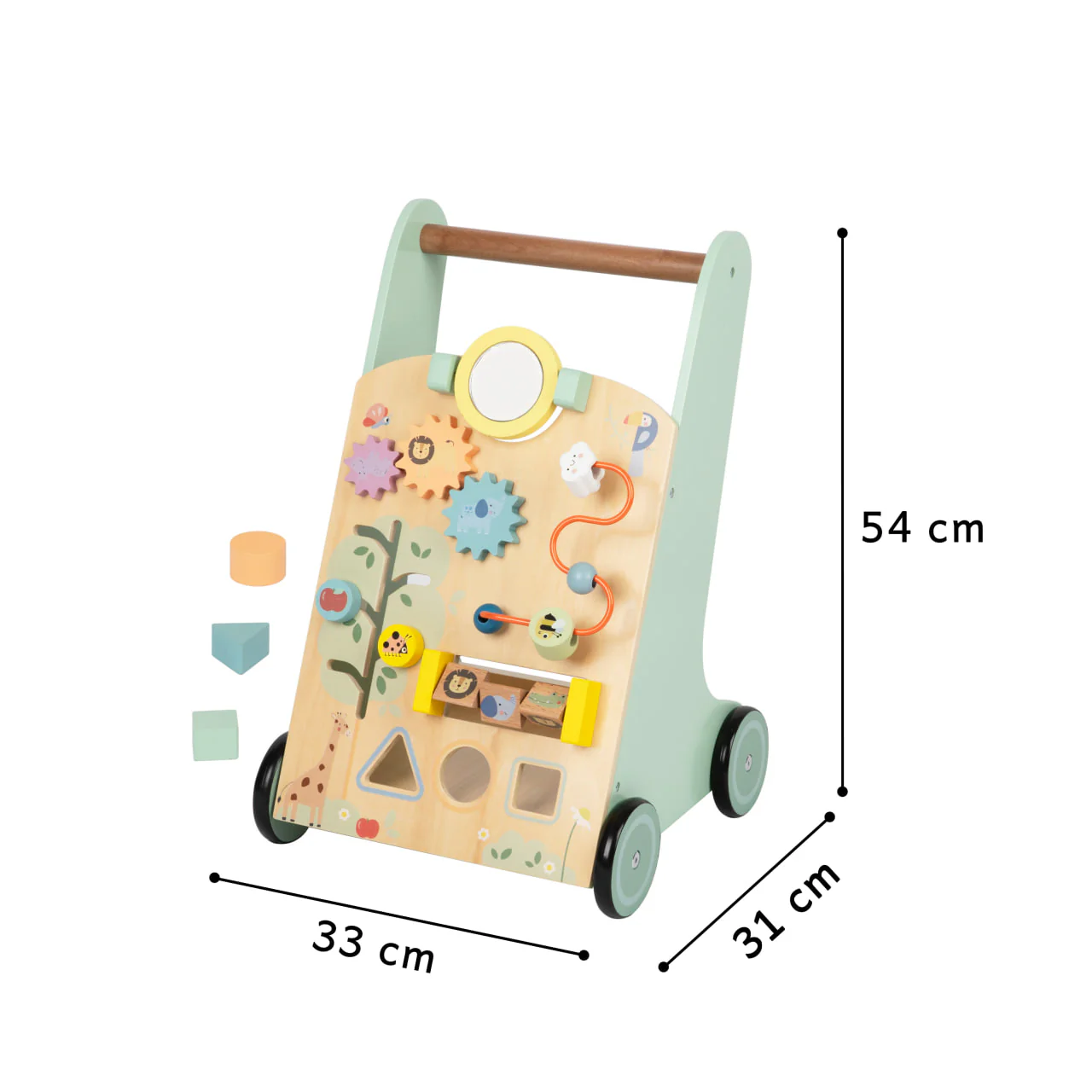 Girello con rotelle per bambini BusyKids