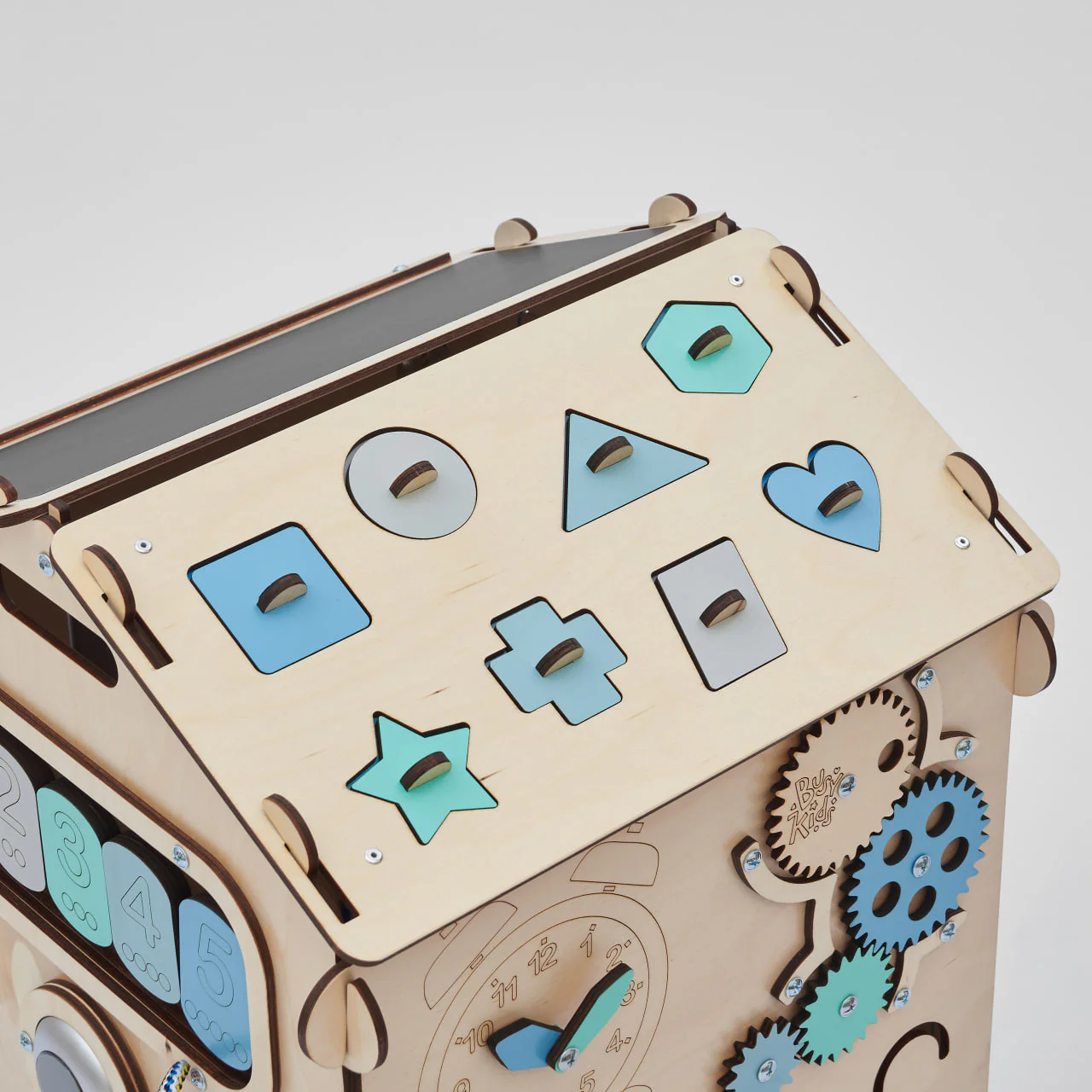 Casetta Montessori in Legno Natura Menta – Edizione Limitata