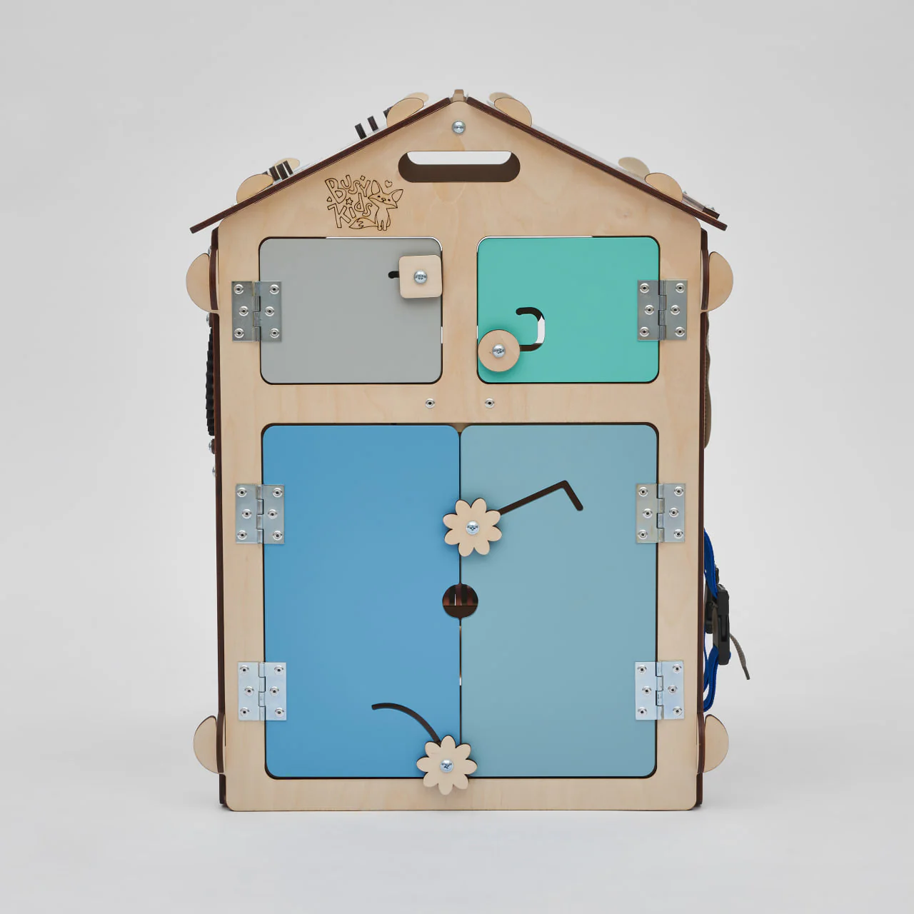 Casetta Montessori in Legno Natura Menta – Edizione Limitata