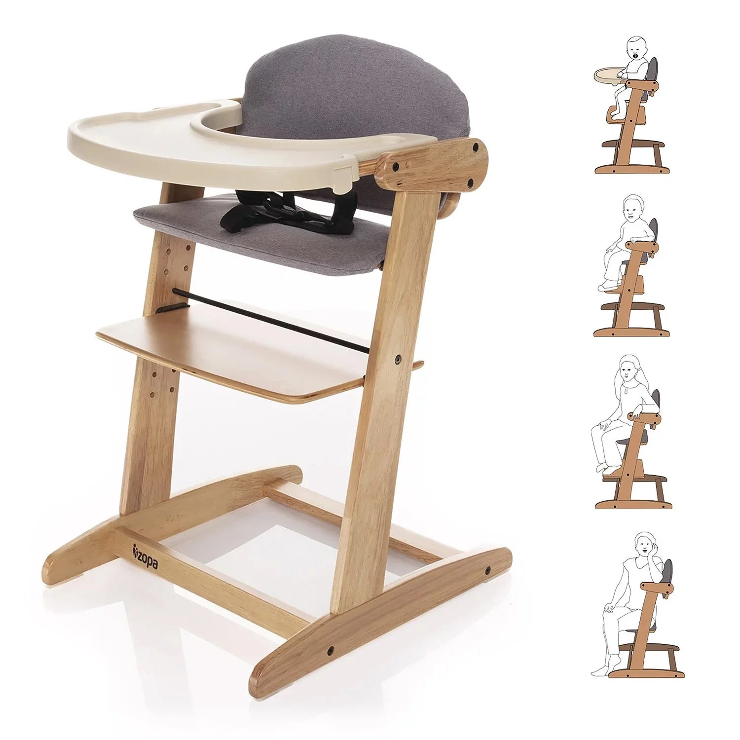 Seggiolone Grow-up evolutivo