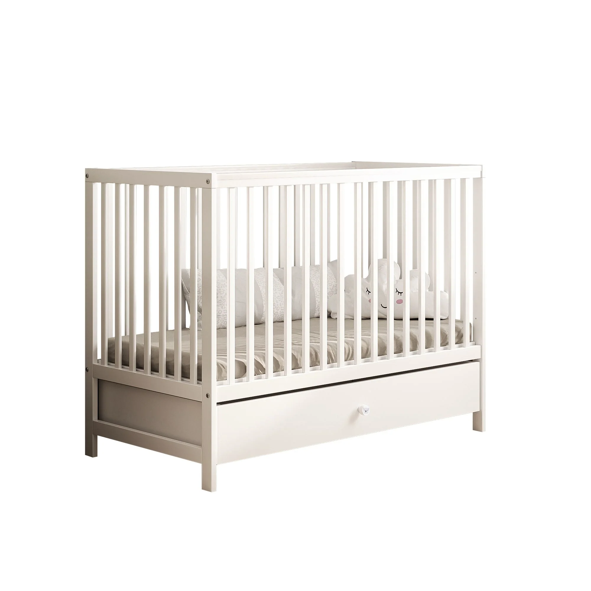 Letto per bambini BK DUDU 2in1 120×60 cm