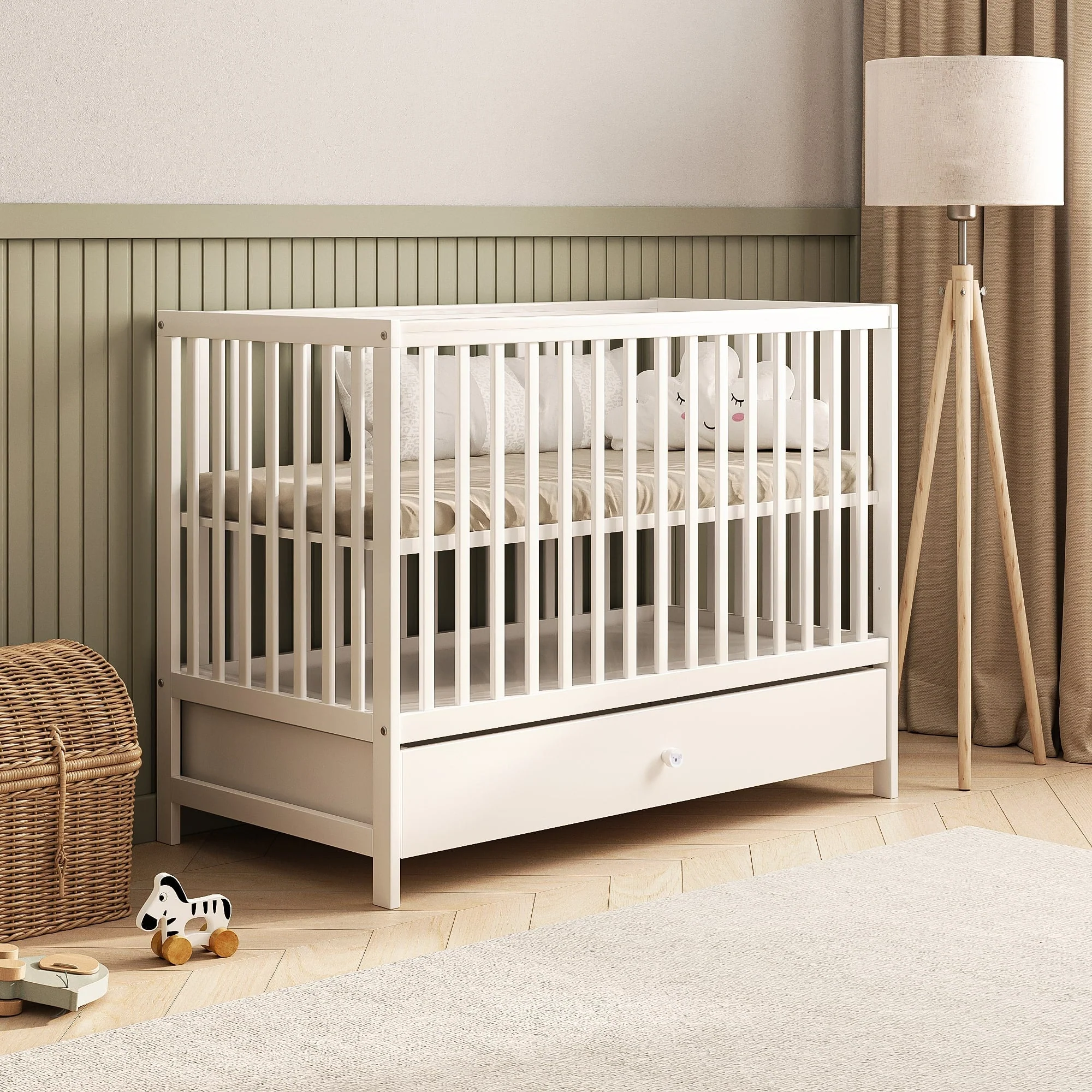 Letto per bambini BK DUDU 2in1 120×60 cm