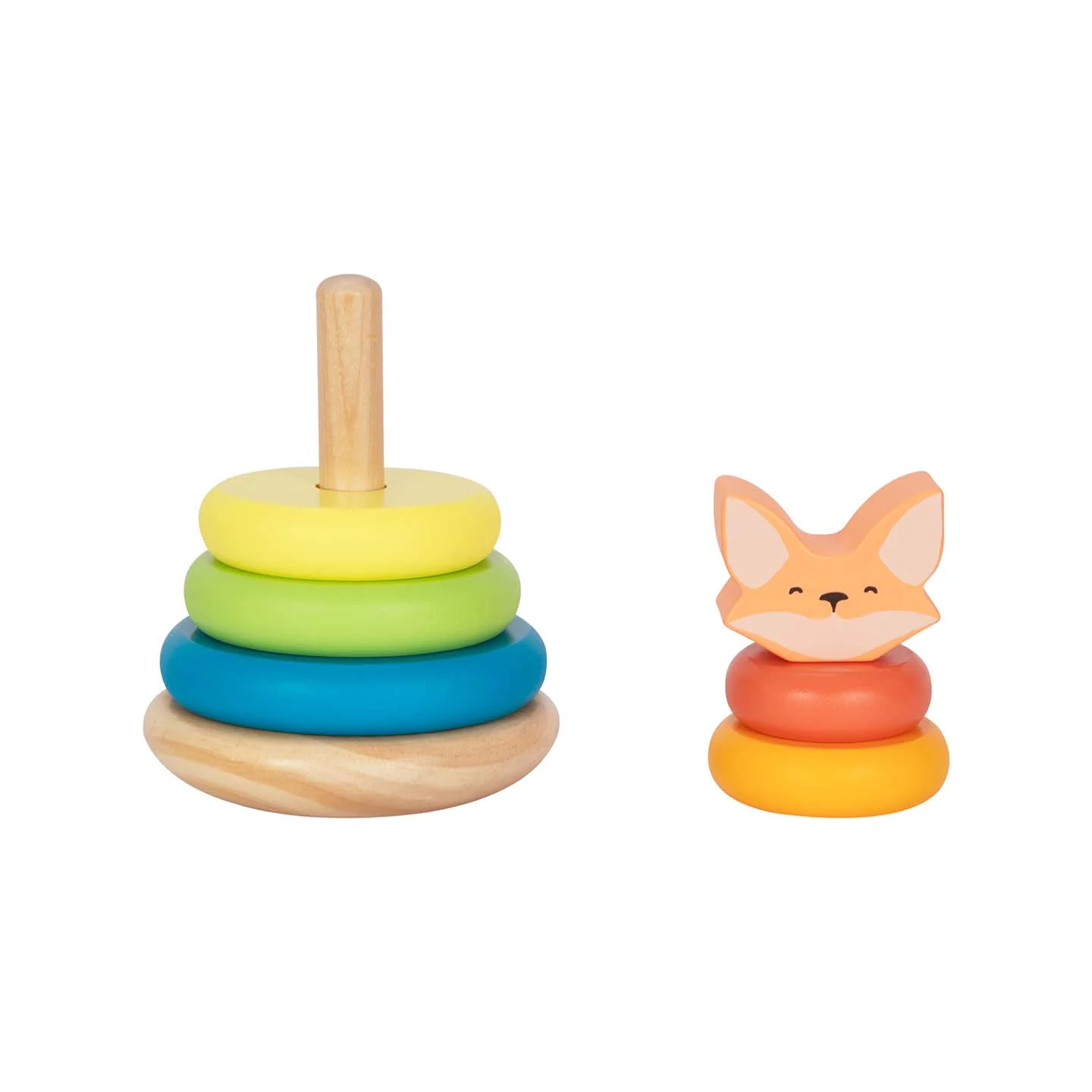 Piramide in legno per bambini 